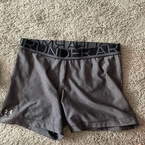 Under Armour, spandex shorts, size medium